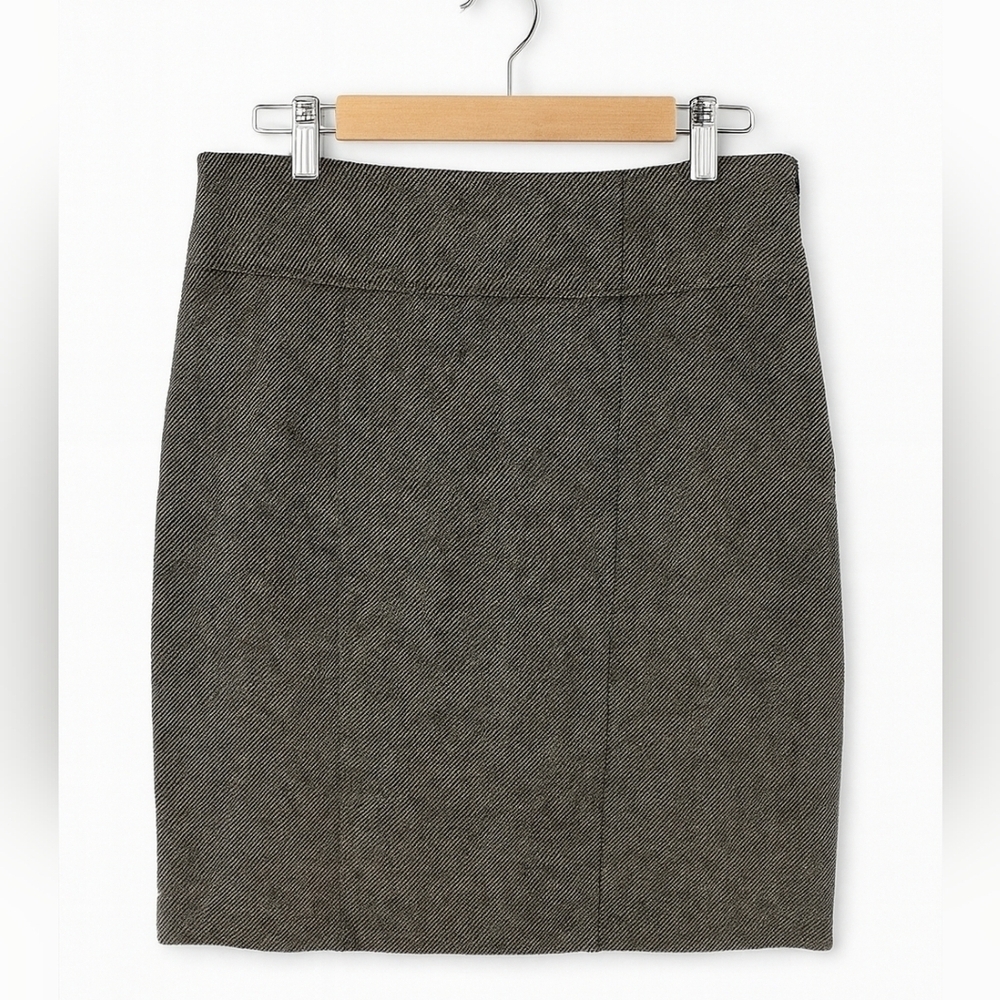 Banana Republic Sculpted Stretch Wool Pencil Skirt